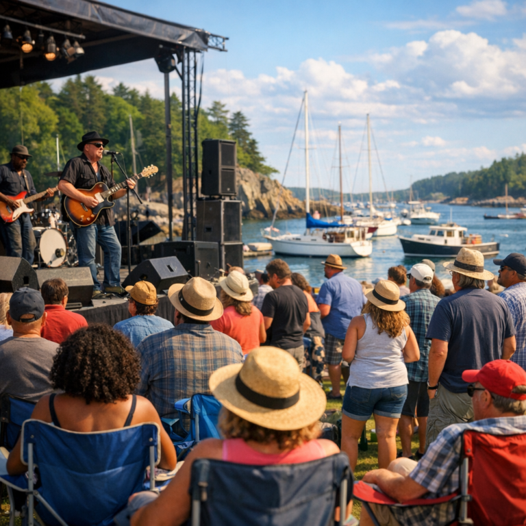 North Atlantic Blues Festival: Rockland, Maine’s Waterfront Ode to the Blues