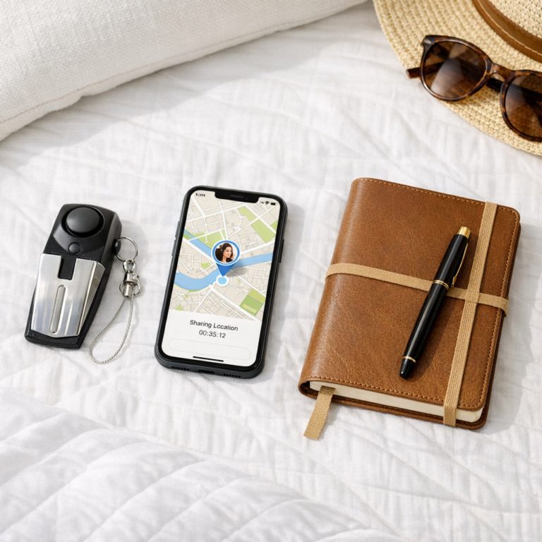 The Solo Sister’s Safety Kit: Apps, Check-Ins, and Gear Before You Fly
