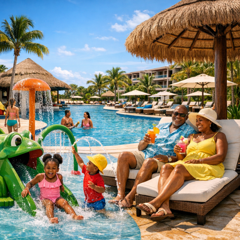 Black Family Travel, Episode 2: All-Inclusive Resorts That Actually Work for Grandma AND the Toddlers