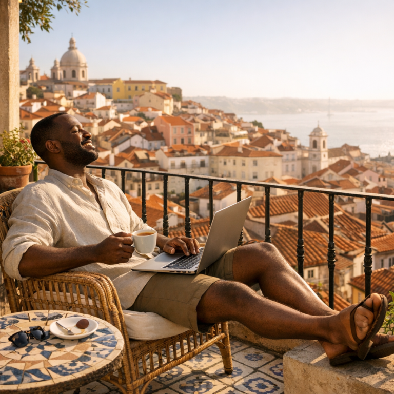 The Portugal Pipeline: Inside the D8 Visa Black Remote Workers Are Using to Relocate