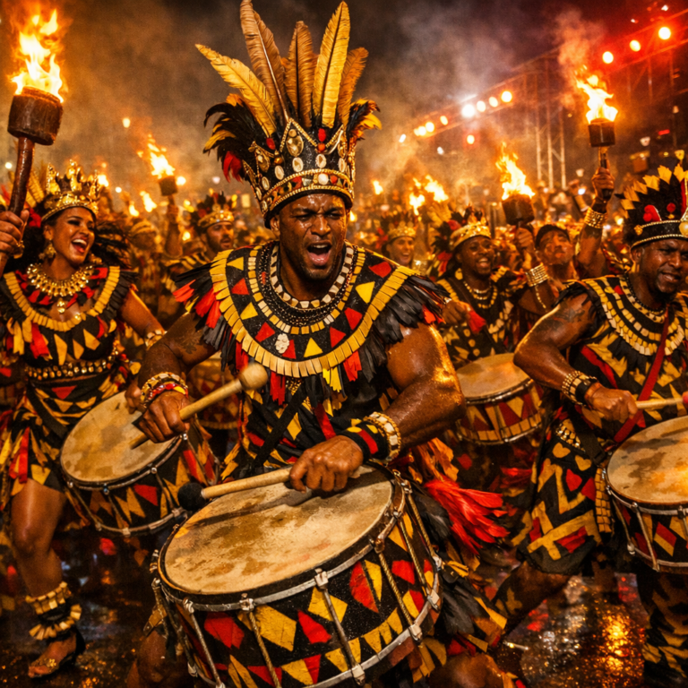 Black Is Beautiful, Bahia Style: Inside Brazil’s First All-Black Carnival Bloco