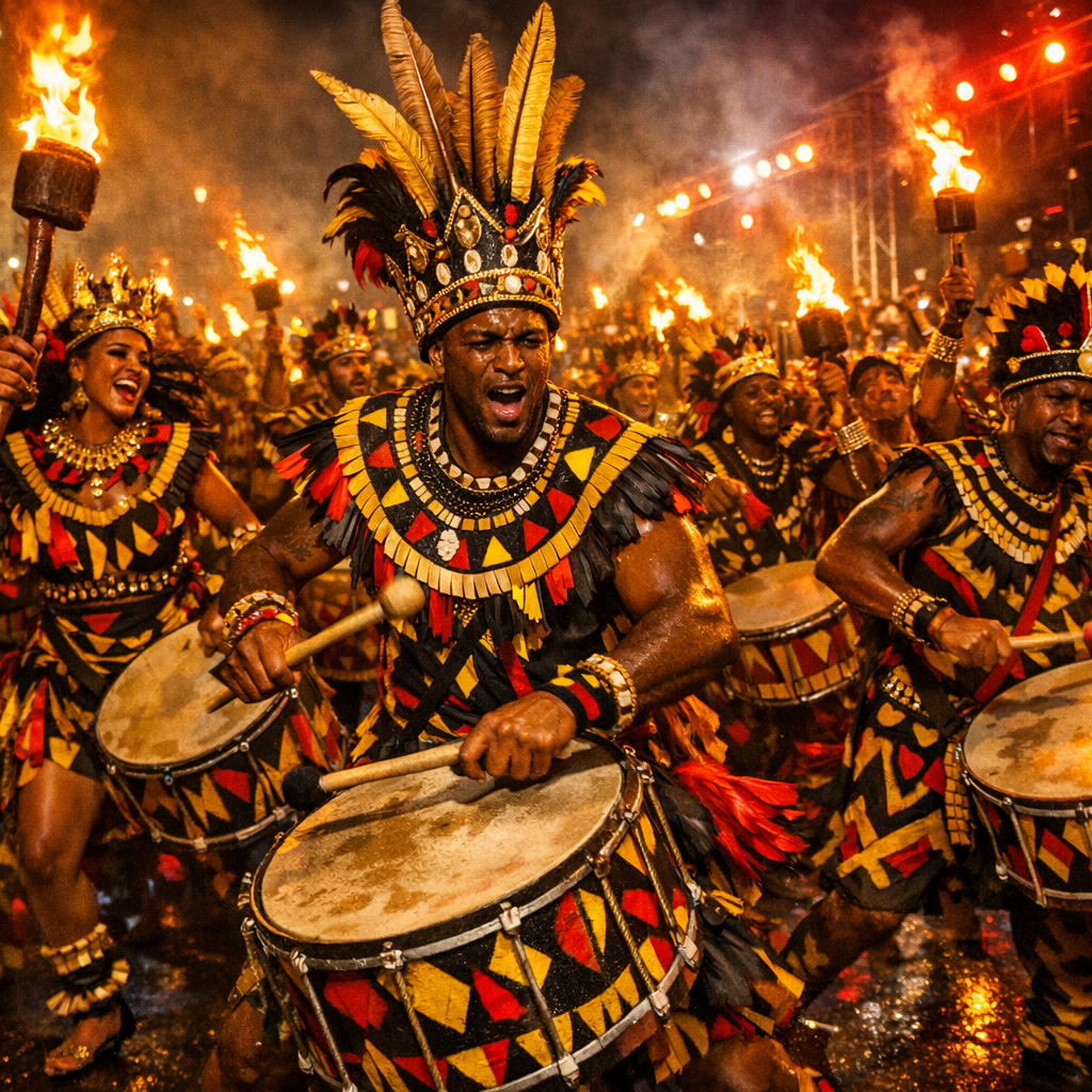 Black Is Beautiful, Bahia Style: Inside Brazil’s First All-Black Carnival Bloco